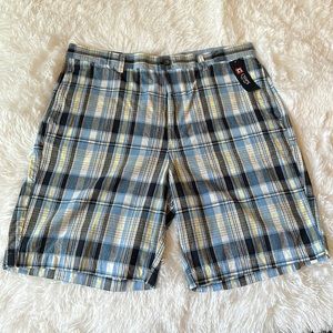 Men’s Ralph Lauren Chaps Plaid Flat Front Shorts